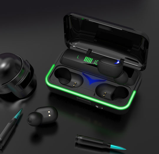 E10 In-ear Bluetooth Handsfree Earphones with Charging Case Black view 4