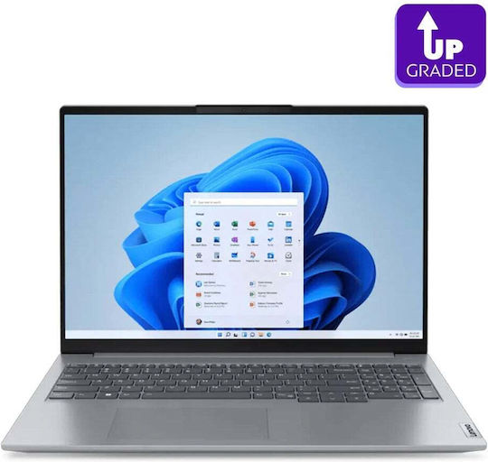 Lenovo ThinkBook 16 G6 IRL 16" IPS FHD+ (i5-1335U/16GB/512GB SSD/W11 Home) Arctic Grey (US Keyboard)