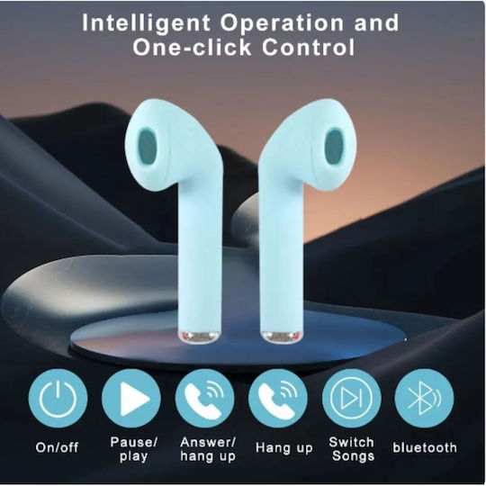 In-ear Bluetooth Handsfree Earphones with Charging Case Pink view 3