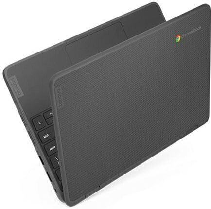 Lenovo 300e Yoga Chromebook Gen 4 11.6" IPS Touchscreen Graphite Grey (UK Keyboard) vue 3