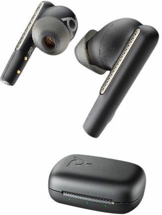 Plantronics Voyager Free 60+ UC (USB-C) In-ear Bluetooth Handsfree Earphones with Charging Case Carbon Black view 2