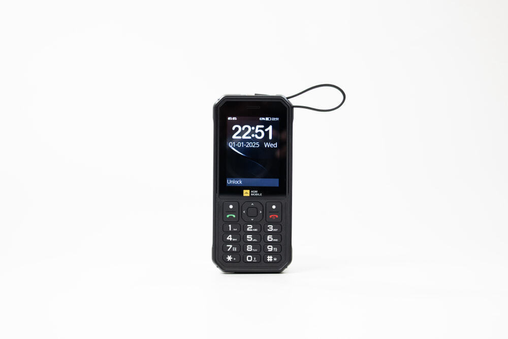 AGM M11 Dual SIM Rugged Mobile Phone with Buttons Black view 6