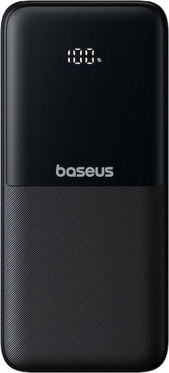 Baseus Lipow Power Bank 10000mAh 22.5W with USB-A Port and USB-C Port Black view 1