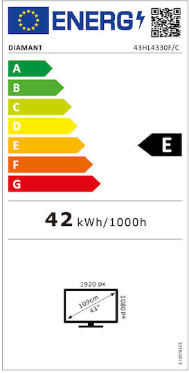 Horizon-Europe Smart Television 43" Full HD LED 43HL4330F/C (2023) view 6