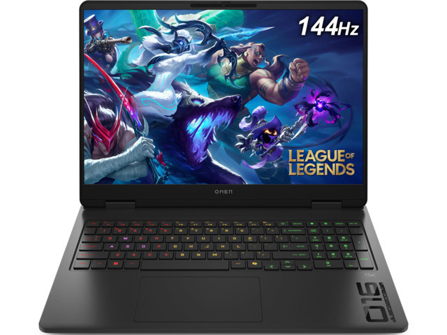 HP Omen 16 -ap0047nn 16" IPS FHD+ 144Hz (Ryzen 9-8940HX/32GB/1TB SSD/GeForce RTX 5060/No OS) (International English Keyboard)