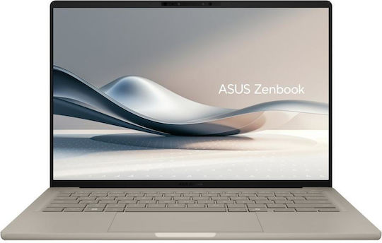 Asus Zenbook A14 OLED UX3407RA-QD020W 14" FHD+ (Snapdragon-X Elite X1E-78-100/32GB/1TB SSD/W11 Home) Zumaia Gray (US Keyboard) view 2