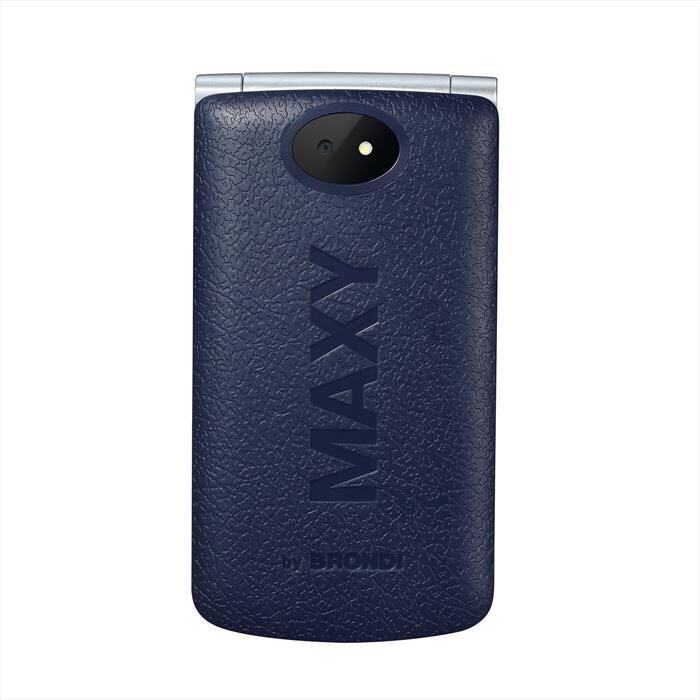 Brondi Maxy Dual SIM Mobile with Large Buttons Dark Blue view 1