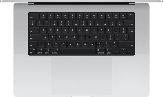 Apple MacBook Pro 16" (2024) 16.2" Retina Display 120Hz (M4-Max 16‑core/48GB/1TB SSD) Silver (GR Keyboard) vista 2