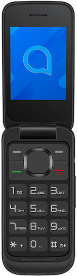 Alcatel 2057D Dual SIM Mobile with Buttons (English Menu) Black view 2