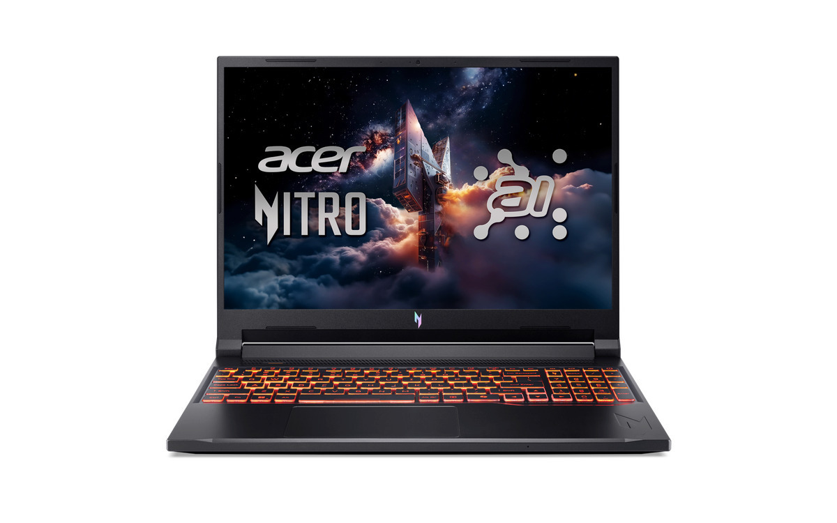 Acer Nitro V 16 ANV16-42-R1PE 16" IPS FHD+ (Ryzen 5-240H/16GB/512GB SSD/GeForce RTX 5050/W11 Home) (US Keyboard) view 1