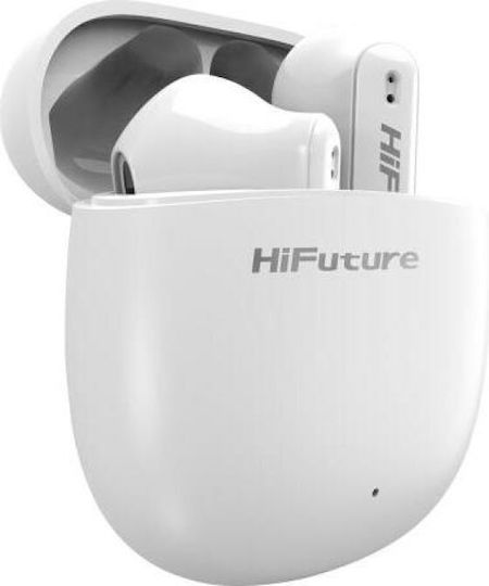 HiFuture Colorbuds 2 Bluetooth Handsfree Earphones with Sweat Resistance and Charging Case White