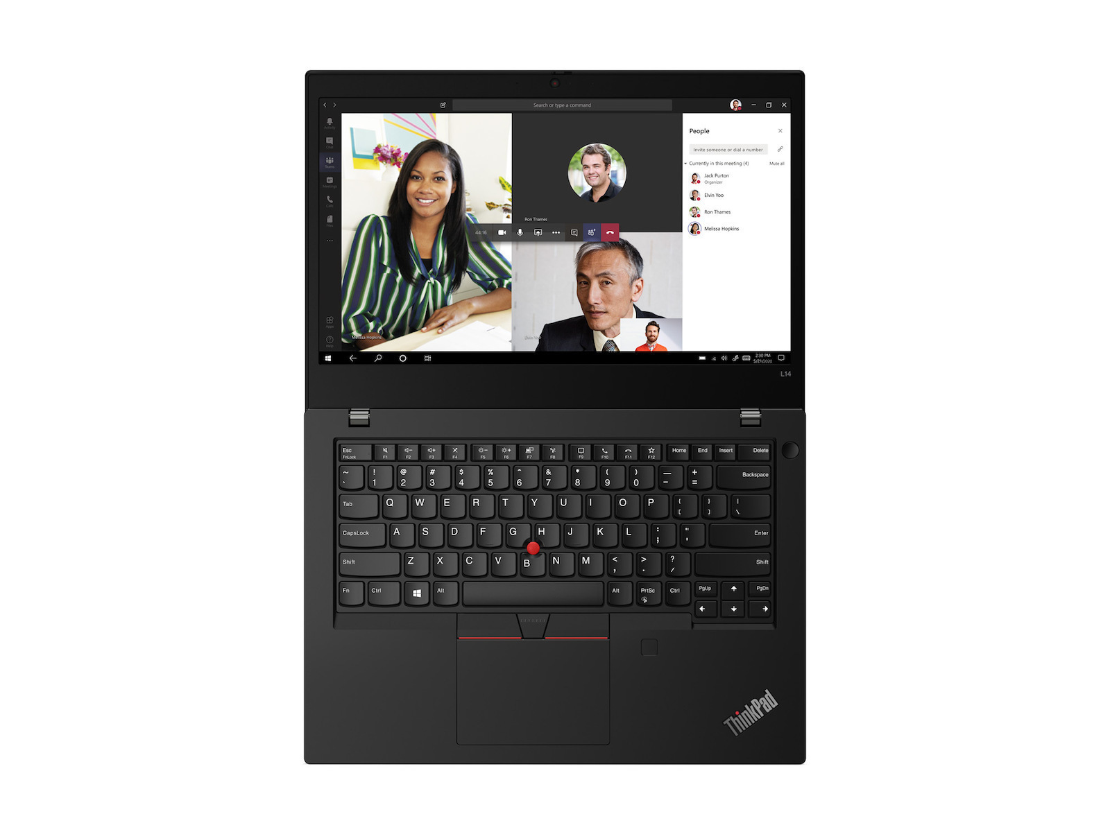 Lenovo ThinkPad L14 Gen 2 (Intel) 14" IPS FHD (i5-1135G7/8GB/2TB SSD/W10 Pro) (US Keyboard) vue 6