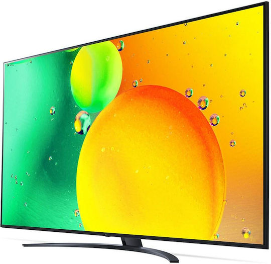 LG Smart Television 75" 4K UHD LED 75NANO766QA HDR (2022) vista 2