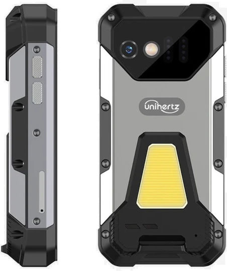 Unihertz Tank Mini Dual SIM (12GB/256GB) Resistant Smartphone Mobile Gray view 3