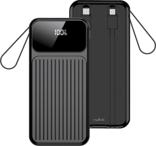 Maxlife MXPB-06 Power Bank 10000mAh 22.5W Power Delivery Black