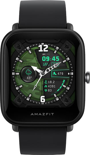 Amazfit Bip U Pro Waterproof Smartwatch with Heart Rate Monitor (Black) view 4