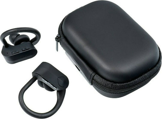 TWS EP-016 In-ear Bluetooth Handsfree Earphones with Charging Case Black view 1