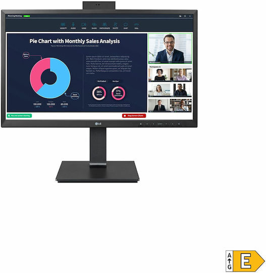 LG 24BP75CP-B IPS Monitor 23.8" FHD 1920x1080 with Response Time 5ms GTG view 2