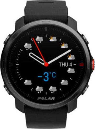 Polar Grit X Waterproof Smartwatch with Heart Rate Monitor (Black) view 5