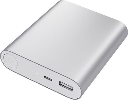 Power Bank 10400mAh with USB-A Port White view 1