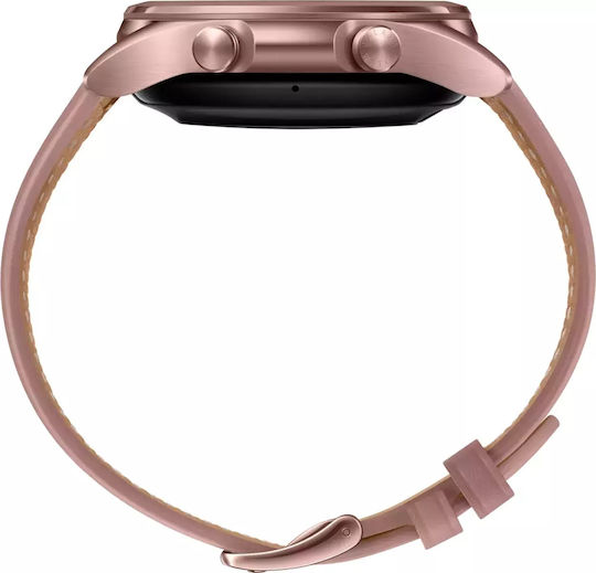 Samsung Galaxy Watch3 LTE Stainless Steel 41mm Waterproof with eSIM and Heart Rate Monitor (Mystic Bronze) view 4