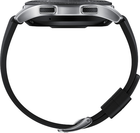 Samsung Galaxy Watch Aluminium 46mm Waterproof with Heart Rate Monitor (Silver) view 5
