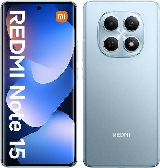 Xiaomi Redmi Note 15 4G Dual SIM (6GB/128GB) Glacier Blue view 1