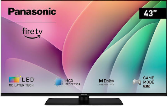 Panasonic Smart Television 43" 4K UHD QLED TV-43W80AEZ HDR (2024) view 1