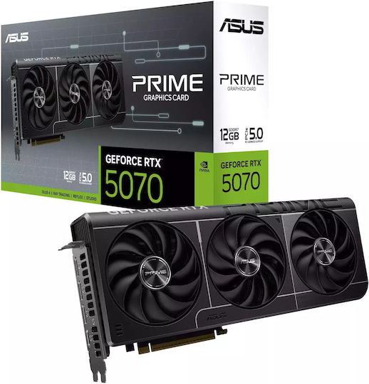 Asus GeForce RTX 5070 12GB GDDR7 Prime Graphics Card view 1
