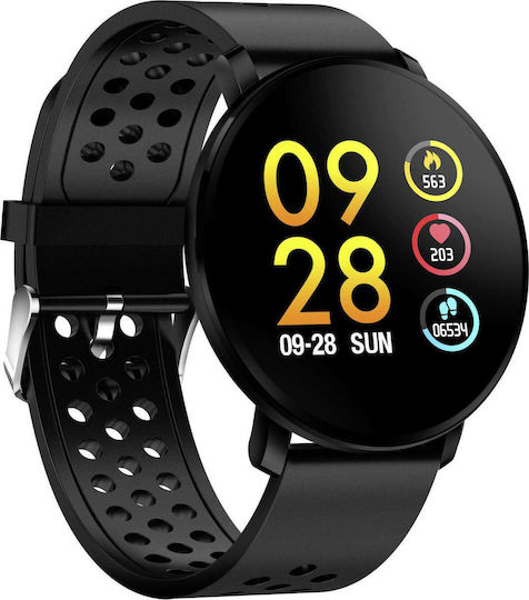 Denver SW-171 45mm Smartwatch with Heart Rate Monitor (Black) view 4