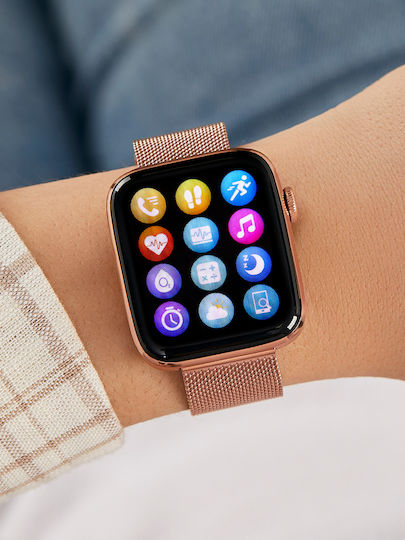 Marea B58010 Smartwatch with Heart Rate Monitor (Rose Gold) view 2