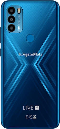 Kruger & Matz Live 9 Dual SIM (4GB/64GB) Blue view 4