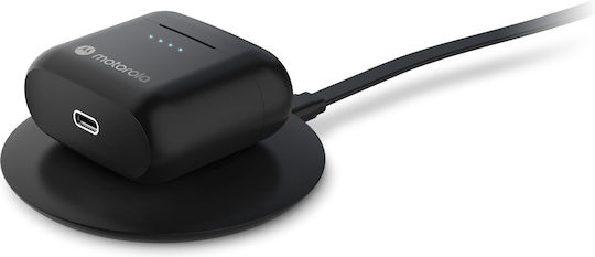 Motorola Moto Buds-S ANC Bluetooth Handsfree Earphones with Sweat Resistance and Charging Case Jet Black view 3