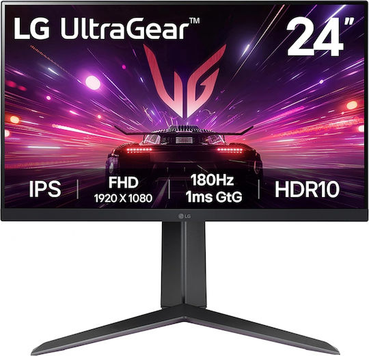 LG Ultragear 24GS65F-B IPS HDR Gaming Monitor 23.8" FHD 1920x1080 180Hz with Response Time 1ms GTG
