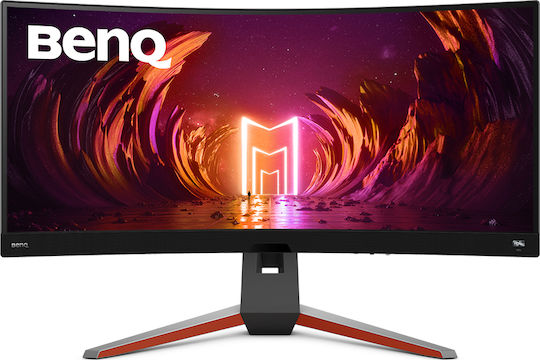 BenQ Mobiuz EX3410R Ultrawide VA HDR Curved Gaming Monitor 34" QHD 3440x1440 144Hz with Response Time 2ms GTG view 1