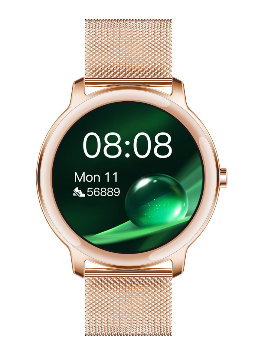Prestige FiT Aluminium Smartwatch with Heart Rate Monitor (Gold) view 5