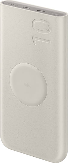 Samsung U2510 Power Bank 10000mAh 25W with 2 USB-C Ports Power Delivery Beige view 2