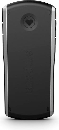 Emporia Simplicity LTE Single SIM Mobile with Large Buttons Black view 3