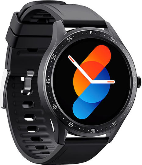 Havit M9026 Aluminium Waterproof Smartwatch with Heart Rate Monitor (Black) view 4