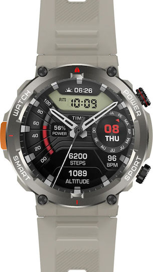 BlackView W50 Pro 56mm Waterproof Smartwatch with Heart Rate Monitor (Khaki) vue 5