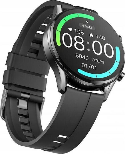 Imilab W12 Waterproof Smartwatch with Heart Rate Monitor (Black) view 5