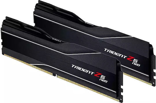 G.Skill Trident Z5 Neo DDR5 64GB RAM with 2x32GB Modules and Speed 6000 for Desktop F5-6000J3238G32GX2-TZ5N view 2