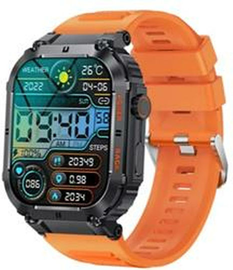 Denver SW-191 Smartwatch with Heart Rate Monitor (Orange) view 1