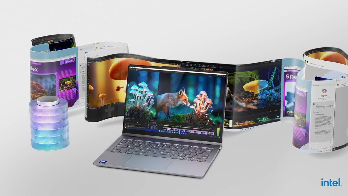 Lenovo IdeaPad 5 14IRH9 14" IPS FHD+ Touchscreen (i5-13420H/16GB/512GB SSD/W11 Home) Luna Grey (US Keyboard) view 2