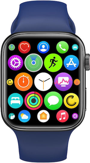 T900 Pro Max L Smartwatch with Heart Rate Monitor (Blue) view 4