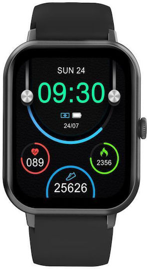 Devia Wt2 Smartwatch with Heart Rate Monitor (Gray) view 2
