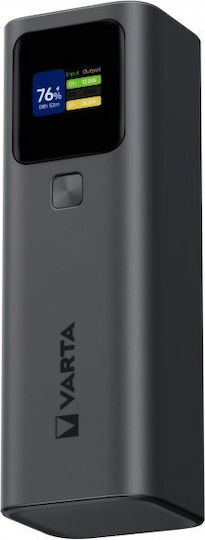 Varta Power Bank 27000mAh 140W with USB-A Port and USB-C Port Power Delivery Black view 3