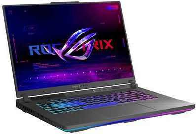 Asus Rog Strix G16 G614JVR-ES94 16" IPS QHD+ 240Hz (i9-14900HX/16GB/1TB SSD/GeForce RTX 4060/W11 Home) Eclipse Grey (US Keyboard) view 2