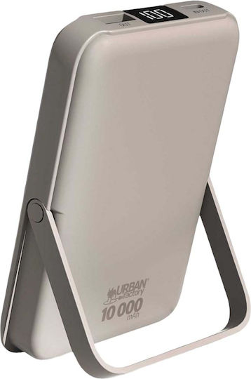 Urban Factory MagSafe Power Bank 10000mAh with USB-A Output Port and USB-C Output Port Gray Ansicht 5