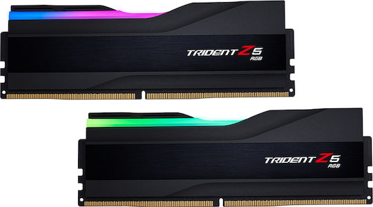 G.Skill Trident Z5 RGB DDR5 64GB RAM with 2x32GB Modules and Speed 6000 for Desktop F5-6000J3040G32GX2-TZ5RK